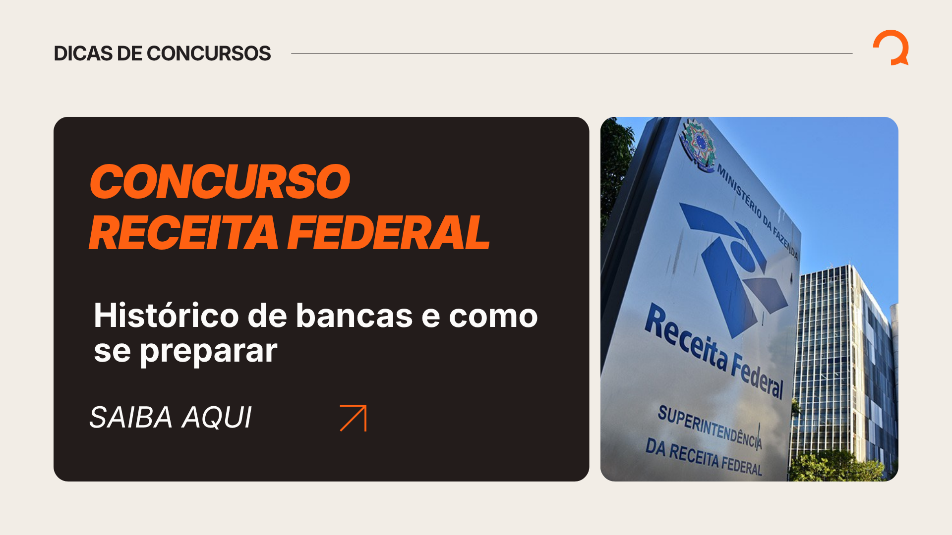 Concurso Receita Federal: veja histórico de bancas e como estudar