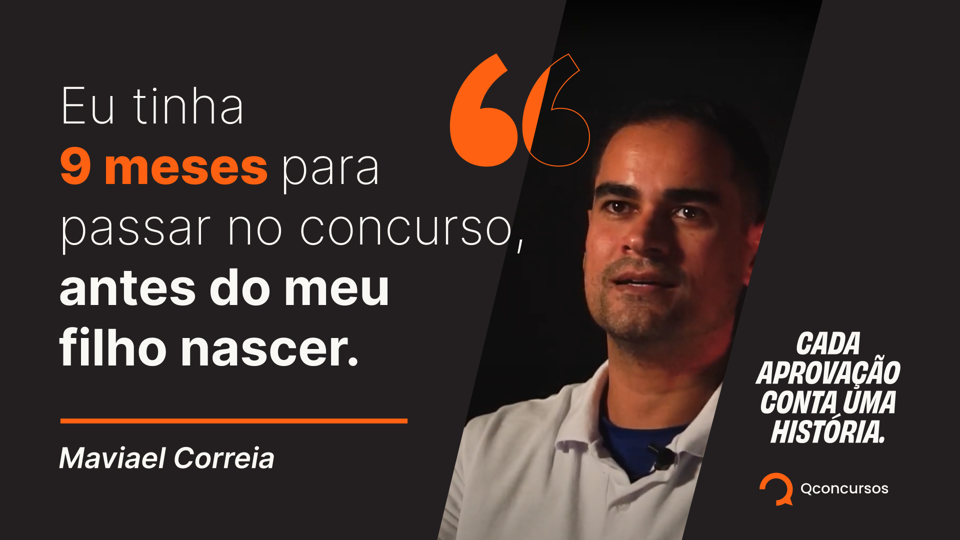 Maviael Correia conta como garantiu a aprovação em concursos