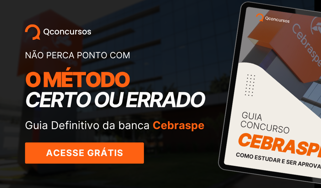 Guia concurso Cebraspe: descubra como estudar e ser aprovado