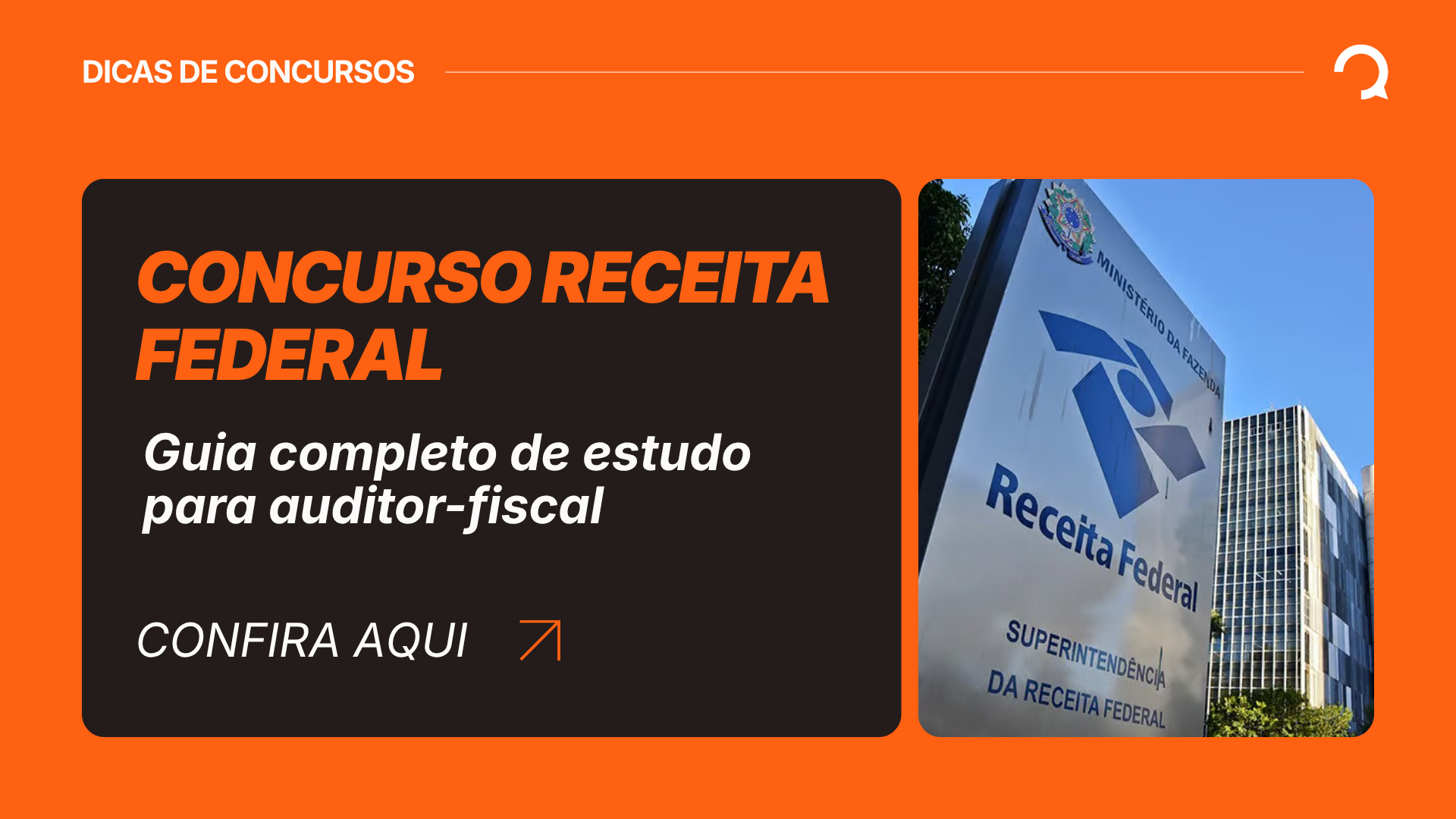 Concurso Receita Federal: como estudar para auditor-fiscal