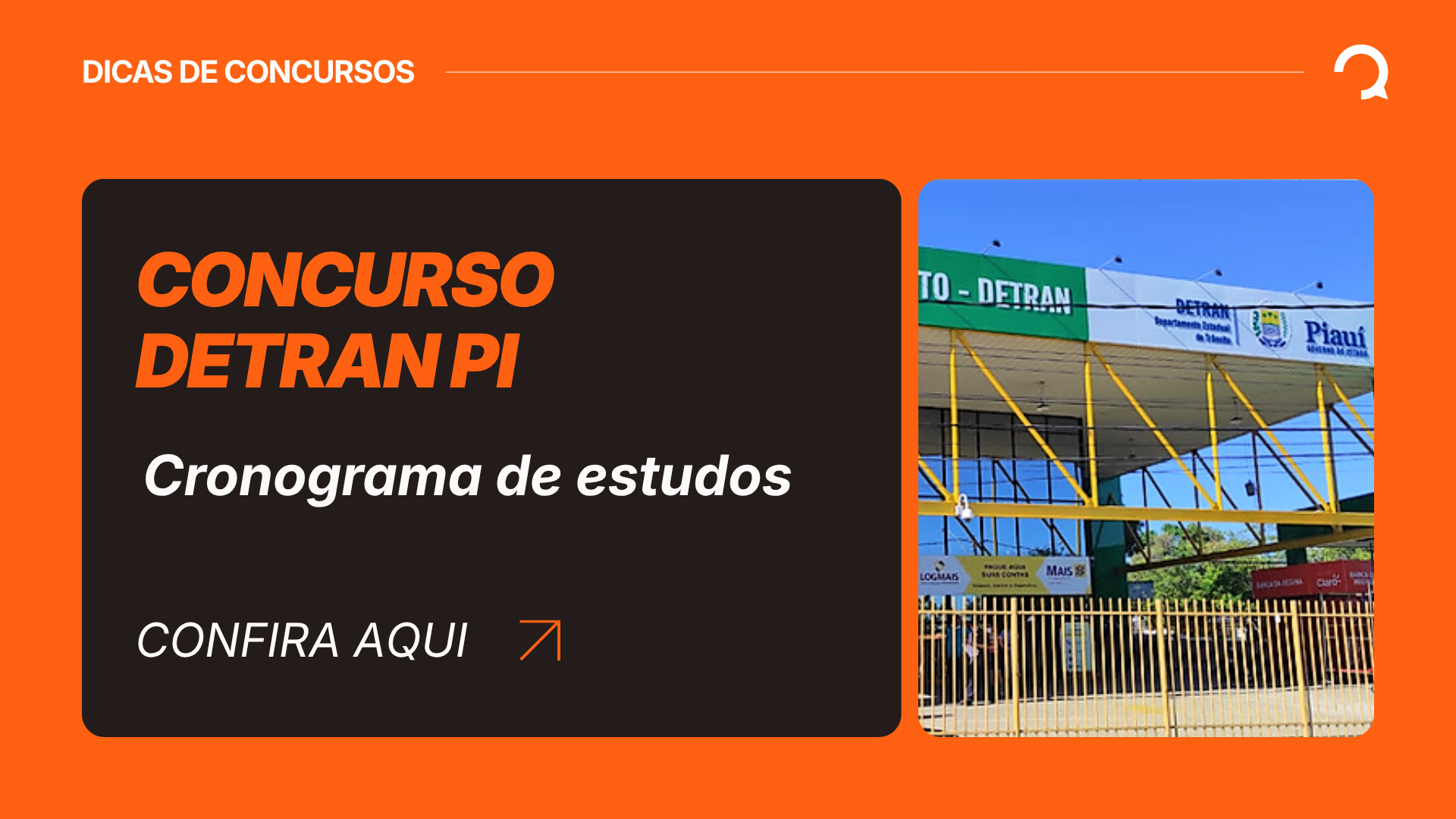 Concurso Detran PI: veja como montar um cronograma de estudos
